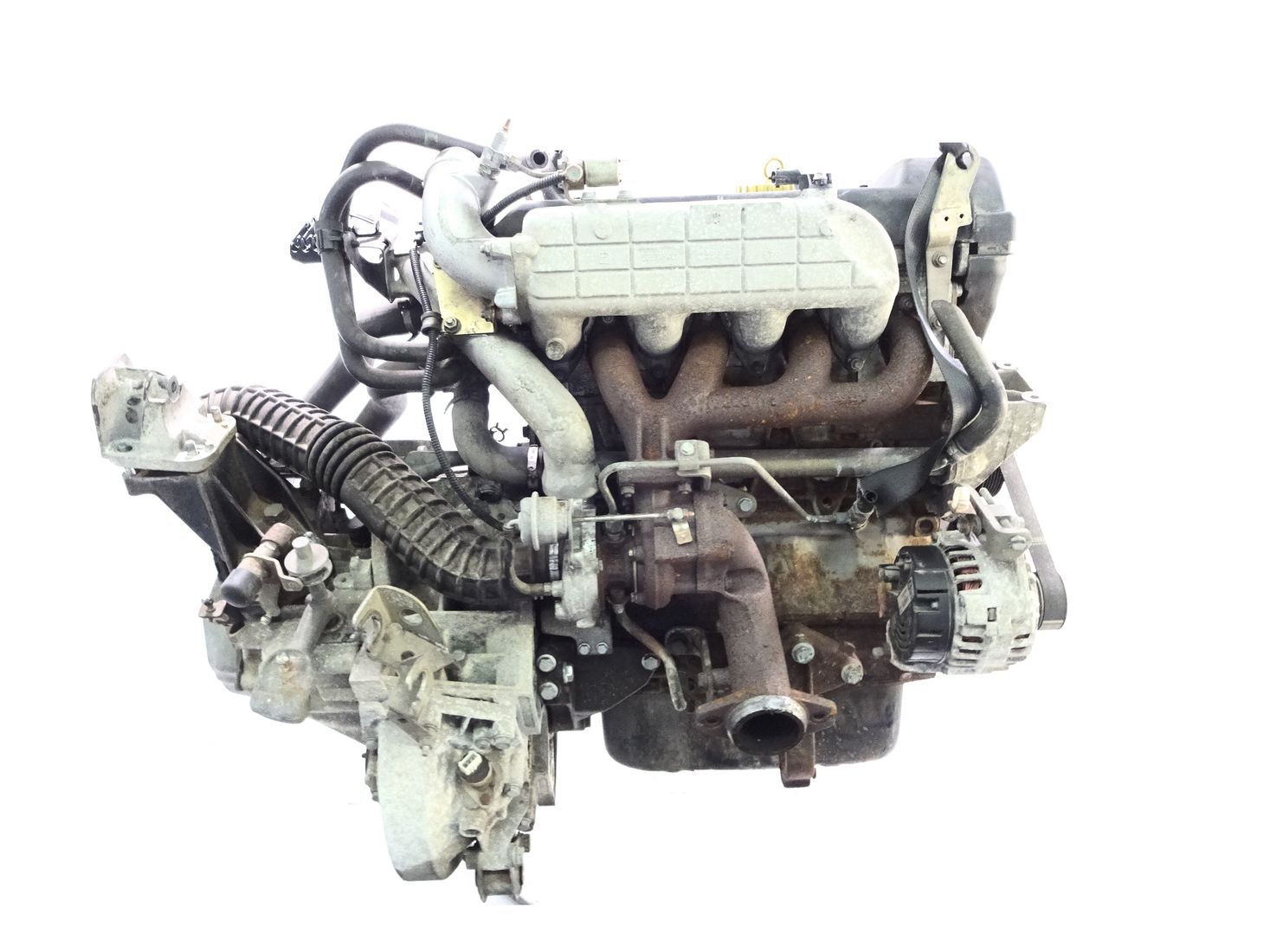 Motor 2005 Fiat 2,8 JTD 814043S 814043 mit Getriebe und Anbauteilen DE338772