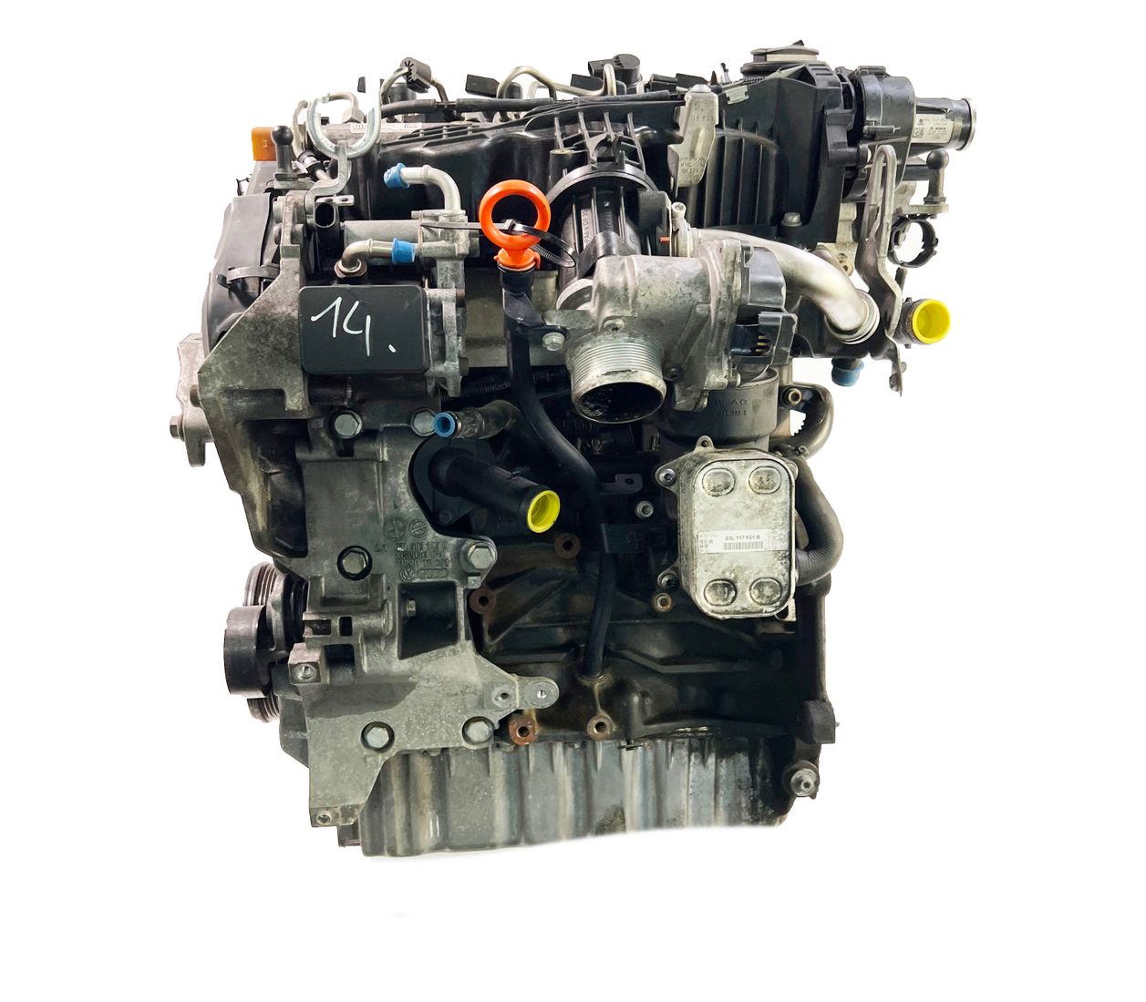 Motor für VW Volkswagen Golf MK6 VI 1,6 TDI CAYC CAY 03L100032T 129.000 KM