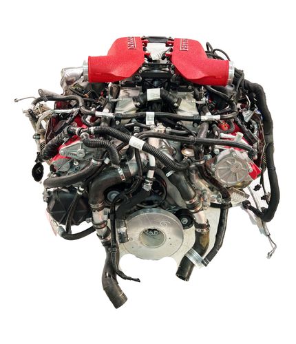 Motor für Ferrari F8 Spider Tributo 3,9 V8 F154CD F154 CD erst 4.800 KM