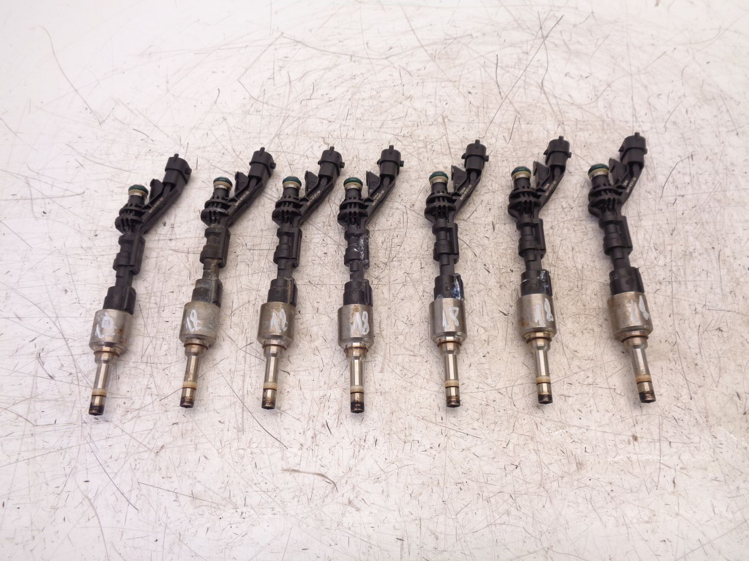 7x Injektor Einspritzdüse für Jaguar Land Rover 5,0 V8 508PS AJ133 8W93-9F593-BA