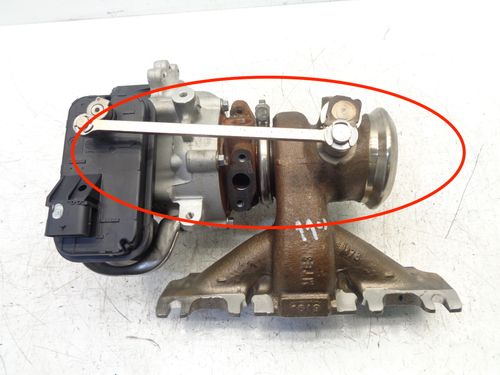 Turbolader Defekt für Nissan Qashqai J12 1,3 DIG-T HR13 HR13DDT 144106434R