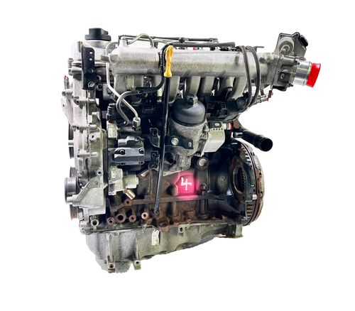 Motor mit Anbauteilen für Hyundai i20 1,4 CRDi D4FC 90 PS 123L12AU 00A