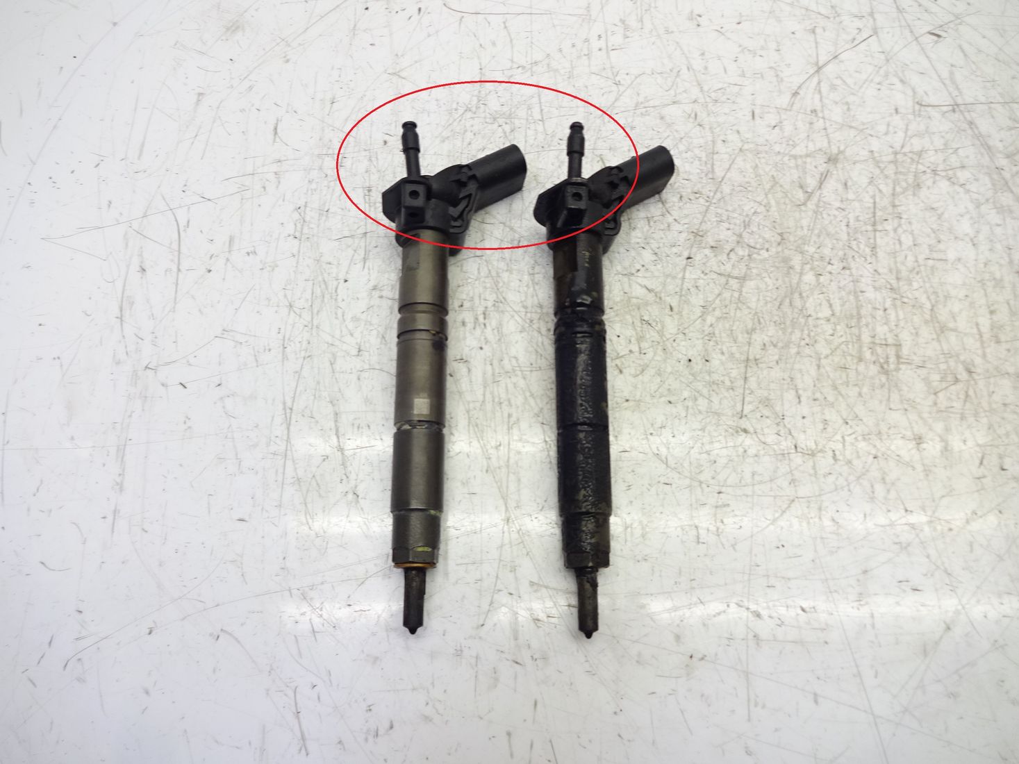 2x Injektor Einspritzdüse Defekt für Chrysler 3,0 EXL A6420700587 0445115027
