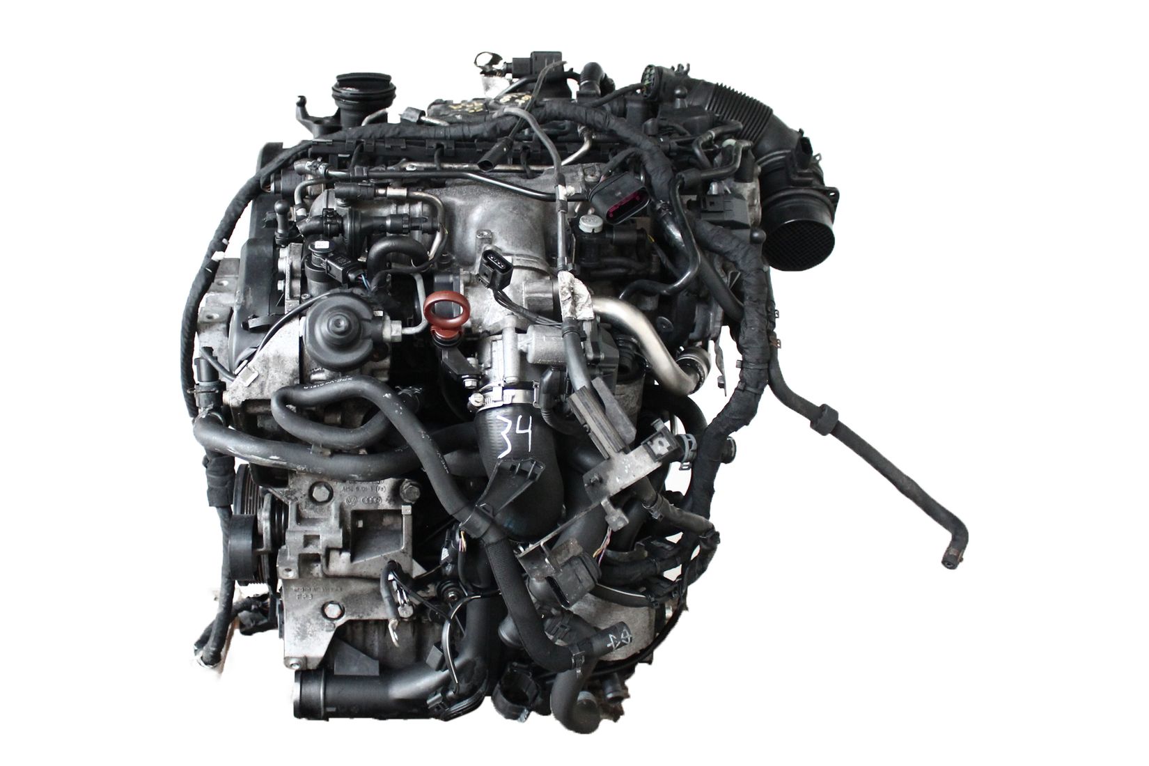 Motor 2009 mit Anbauteile VW Skoda Yeti Scirocco Golf 2,0 TDI 16V CBD CBDB
